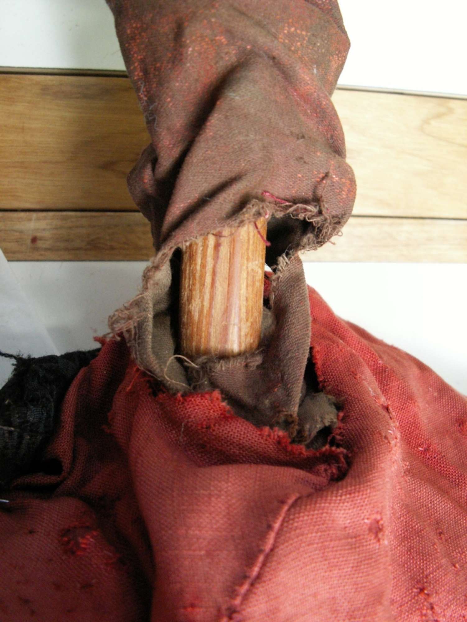 Collo prima del restauro